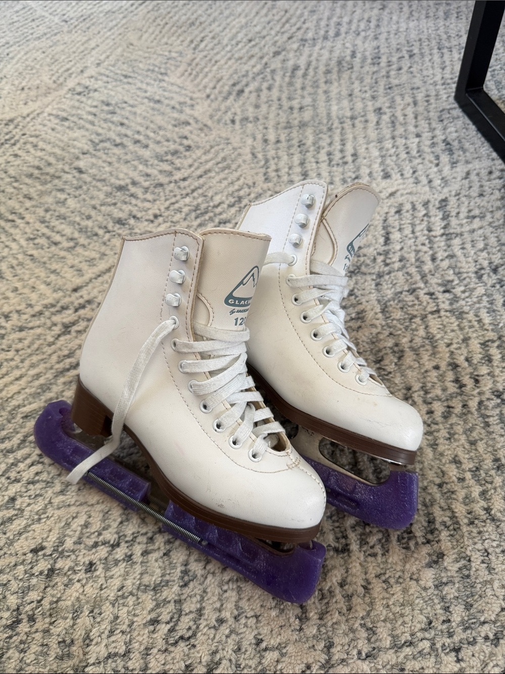 Glacier by Jackson Kids White Ice Skates